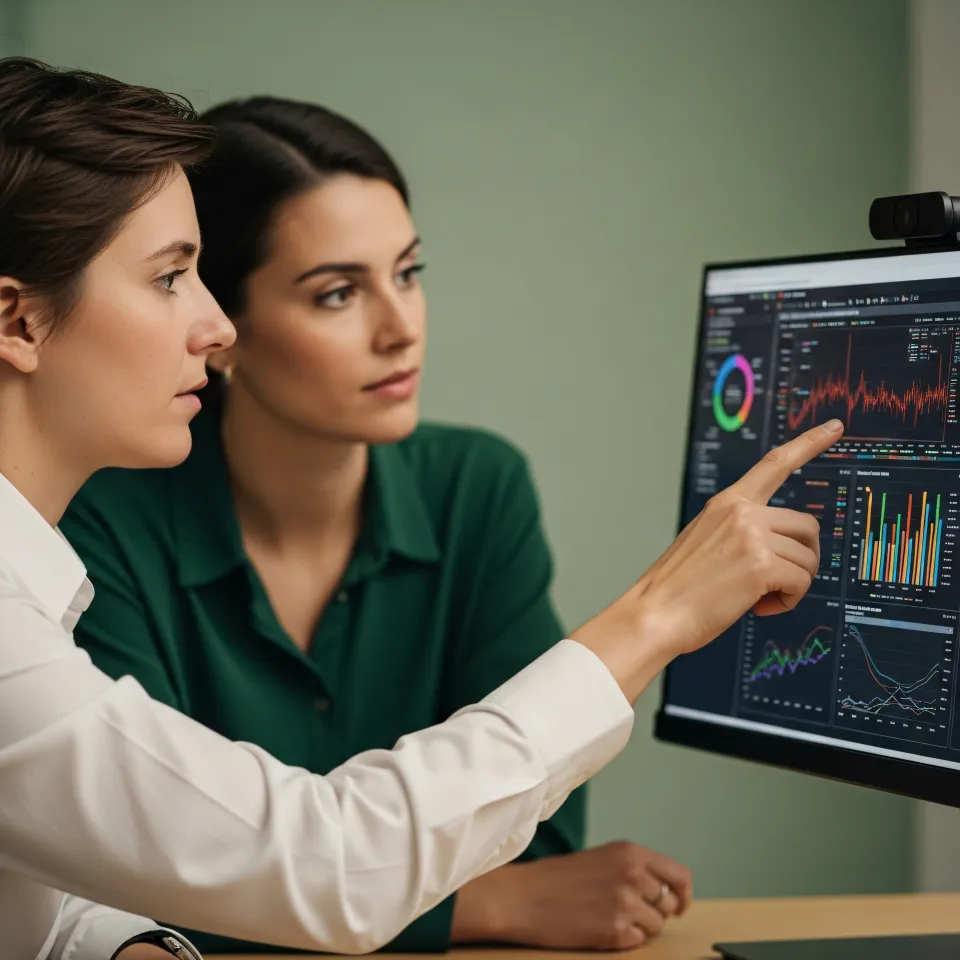 Equipe apresentando abordagem personalizada